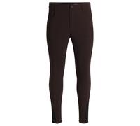 BOSS Equestrian slim-fit knee-grip breeches - Style JAMES KNEE GRIP BREECHES, B6M1302 Dark Brown XL