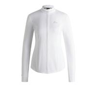BOSS Equestrian slim-fit show blouse with crystal trims - Style EMMA SHOW BLOUSE GLITTER, B6W0401 White XXS