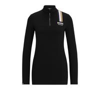 BOSS Equestrian slim-fit training shirt in power-stretch material - Style LIA SIGNATURE TRAINING SHIRT, B1W0405 Black M