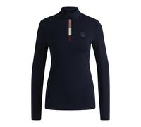 BOSS Equestrian slim-fit training shirt in super-stretch fabric - Style MINOU TRAINING SHIRT BLACK, B6W0402 Dark Blue L