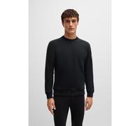 BOSS Equestrian sweater in Italian stretch cotton - Style LEWIN SWEATER, B5M1202 Black L