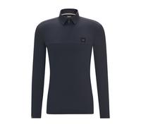 BOSS Equestrian training polo shirt in quick-dry material - Style ELTON TRAINING SHIRT, B4M0402 Grey XL