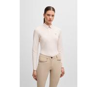BOSS Equestrian training shirt in stretch piqué - Style CHESS TRAINING SHIRT, B5W0403 light pink XXS