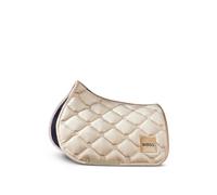 BOSS Equestrian velvet jumping saddle pad with Double B monograms - Style JUMPING SADDLE PAD, B4H0701 Beige pcs.