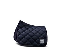 BOSS Equestrian velvet jumping saddle pad with Double B monograms - Style JUMPING SADDLE PAD, B4H0701 Black pcs.
