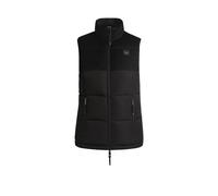BOSS Equestrian waterproof gilet with corduroy trim - Style VIOLA CORD PUFFER VEST CAMEL, B6W1403 Black M