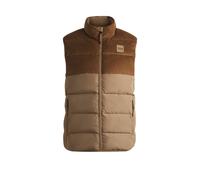 BOSS Equestrian waterproof padded gilet with panel - Style ARTHUR CORD PUFFER VEST, B6M1402 Beige XS