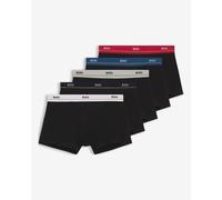 BOSS Essential Boxers Black White Red (5 units) - S
