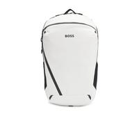 BOSS Faux-leather backpack with reflective details - Style Stenson_Backpack, 50558331 Natural pcs.
