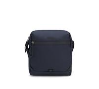 BOSS Faux-leather reporter bag with reflective details - Style Stenson_NS Zip, 50558369 Dark Blue pcs.