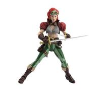 Boss Fight Studio Epic H.A.C.K.S. Red Sonja Steam Punk Action Figure - Highly Articulated Collectible, Customizable Figurine with Complete Accessories and Interchangeable Parts - 1:12 Scale