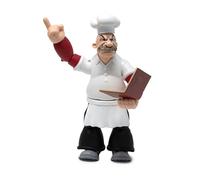 Boss Fight Studio Popeye Classics Rough-House Action Figure - Highly Articulated Collectible and Customizable Figurine with Various Character Accessories and Alternate Parts - 1:12 Scale