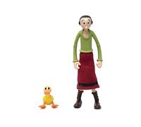 Boss Fight Studio Power Stars Olive OYL Action Figure - Retro Style Collectible Figurine from Popeye The Sailor Meets Sindbad The Sailor Color Animation with 7 Points of Articulation - 5” Scale