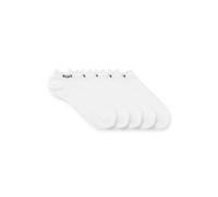 BOSS Five-pack of ankle-length socks with logo details - Style 5P AS Logo CC W, 50514840 White 5.5-8