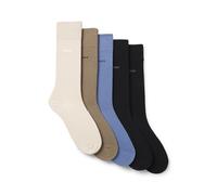 BOSS Five-pack Of Regular-length Socks In A Cotton Blend