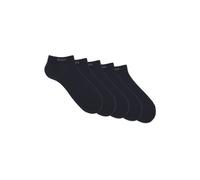 BOSS Five-pack of cotton-blend ankle socks with branding - Style 5P AS Uni CC, 50493197 Dark Blue 5.5-8