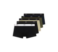 BOSS Essential black white beige boxer 5 units - XL