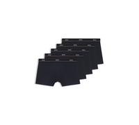 BOSS Five-pack of stretch-cotton trunks with logo waistbands - Style Trunk 5P Essential, 50531660 Dark Blue L