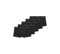 BOSS Mens Trunk 5P Essential Five-Pack of Logo-Waistband Trunks in Stretch Cotton