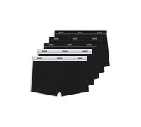 BOSS Mens Trunk 5P Essential Five-Pack of Stretch-Cotton Trunks with Logo waistbands