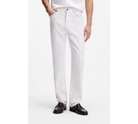 BOSS Five-pocket jeans in white stretch denim - Style H-Ogden_RMW, 50561568 White 38/30