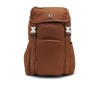 BOSS Flap backpack with Double B monogram hardware - Style B_Icon_Backpack, 50516809 Brown pcs.