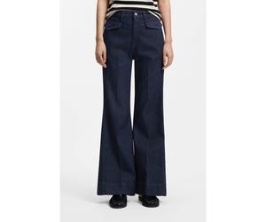 BOSS Flared jeans in blue Italian stretch denim - Style ROSALYA-FLARE, 50552627 Dark Blue 28/32