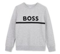 Boss - Fleece Sweatshirt - Chine Grey - Boy - 4 Years