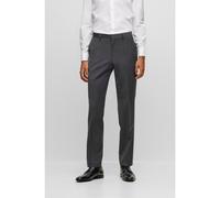 BOSS Formal trousers in a wool blend - Style H-Leon-MM-C-224, 50479999 Dark Grey 40L