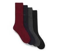 BOSS Four-pack Of Regular-length Socks With Logos