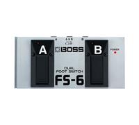 Boss FS-6 Dual Footswitch, Assignable Latch Or Momentary, Stereo Input,