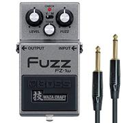 Boss FZ-1W Waza Edition Fuzz Effects Device + Keepdrum Jack Cable