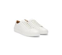 BOSS Mens Gary Tenn Gary Leather Low-top Trainers with Branded lace Loop Size