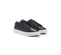 BOSS Gary trainers in grained leather with signature trims - Style Gary_Tenn_grhdelxl, 50545153 Dark Blue 5
