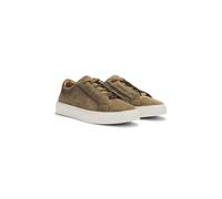 BOSS Mens GaryTenn sdhdel Gary Trainers in Suede with Elastic Lacing System Size 9 Green