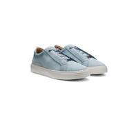 BOSS Gary trainers in suede with elastic lacing system - Style GaryTenn_sdhdel, 50534292 Light Blue 10