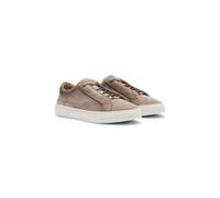 BOSS Gary trainers in suede with elastic lacing system - Style GaryTenn_sdhdel, 50534292 Light Brown 6