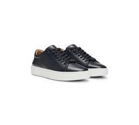 BOSS Gary trainers with leather uppers - Style Gary_Tenn_nalu_N, 50536841 Dark Blue 14