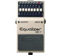 Boss GE-7 Equalizer Guitar Pedal Effects Beige & Black 7 band equalizer NEW