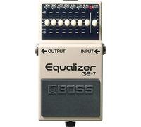 Boss GE-7 equalizer Guitar Pedal Effects Beige & Black 7 band equalizer NEW