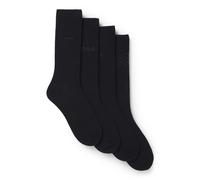 BOSS GIFT-BOXED REGULAR-LENGTH FOUR-PACK SOCKS