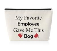 Boss Gifts Boss Lady Gifts for Women Makeup Bag Funny Boss Lady Gifts Gifts for Boss Mentor Team Leader Managers Gift Coworker Leaving Gift Retirement Gifts for Boss Lady Travel Makeup Bag