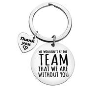 Boss Gifts Keyring Manager Gifts We Wouldn't be The Team That We are Without You Keyring Team Leader Gifts Christmas Birthday Retirement Farewell Gifts Thank You Gifts for Boss Manager Supervisor