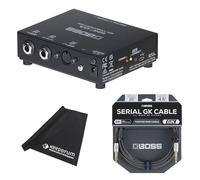Boss GKC-DA Digital to Analog Converter for Guitar Synthesizer + BGK-15 Serial Cable + Keepdrum Microfibre Cloth