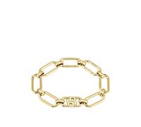 BOSS Jewelry Women's DOUBLE B SWING Collection Chain Bracelet in Yellow Gold with a Double B Charm - 1580628