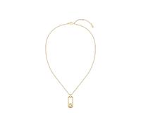 BOSS Gold-tone chain necklace with Double B monogram pendant - Style DOUBLE B SWING, HB1580627 Gold tone pcs.