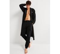 BOSS Gold Trim Kimono Robe Gift Set, Black, Size L, Men Black