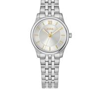 BOSS Graceful Mina 1502840 - Woman - 25 mm - Analogue - Mineral Glass Silver 13 mm