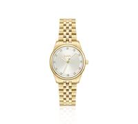 BOSS Graceful Precious crystal-embellished watch in gold-tone steel - Style GRACEFUL PRECIOUS, 58565074 Gold tone pcs.