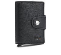 BOSS Grained faux-leather card holder with Secrid technology - Style Ray_Secrid N., 50554033 Black pcs.